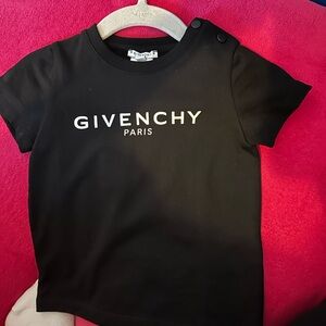 Givenchy Black Kids Short Sleeve Tee
